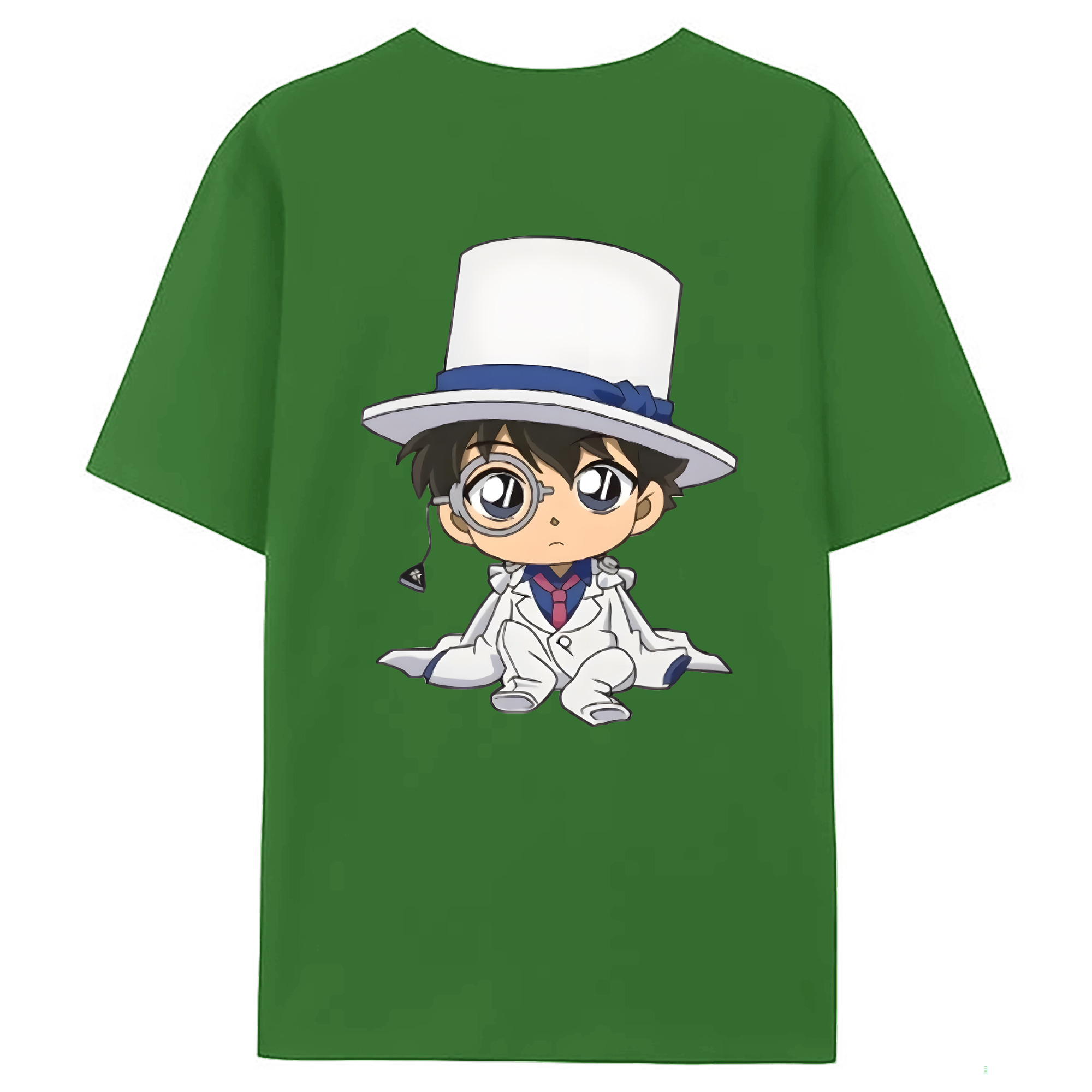 （画像用） 名探偵コナン くろば かいと Detective Conan Kuroba Kaito レディース半袖Tシャツ(バックプリント)